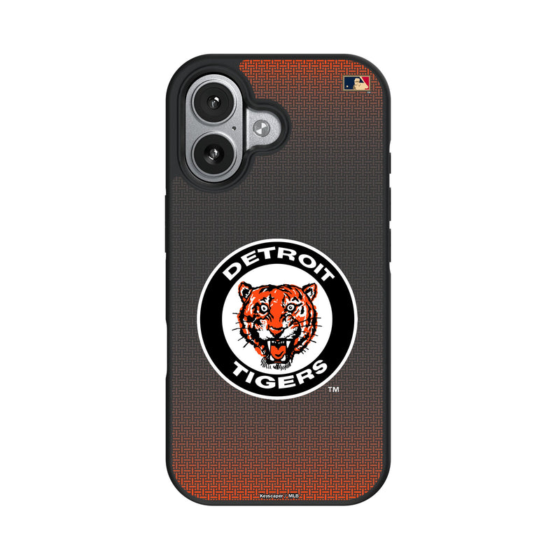 Detroit Tigers 1961-1963 - Cooperstown Collection Linen iPhone Bump Phone Case for Apple iPhone