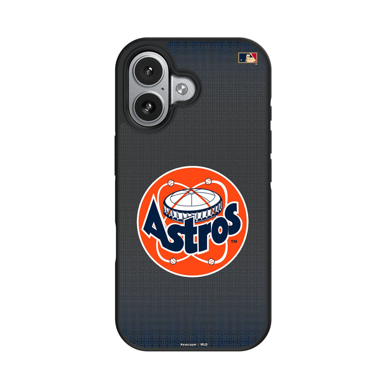 Houston Astros 1977-1993 - Cooperstown Collection Linen iPhone Bump Phone Case for Apple iPhone