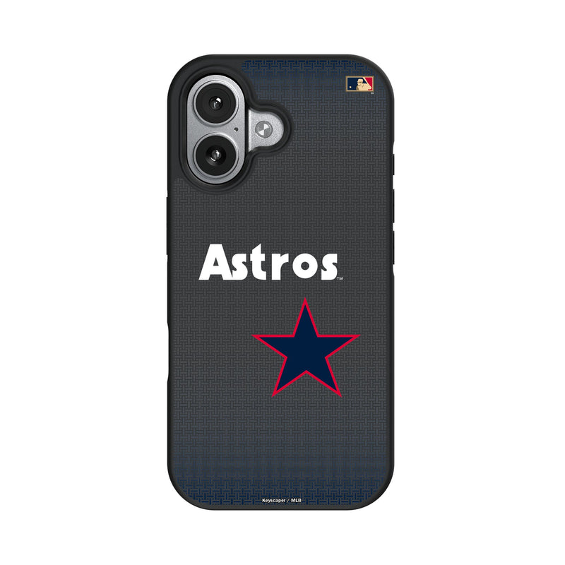 Houston Astros 1975-1981 - Cooperstown Collection Linen iPhone Bump Phone Case for Apple iPhone