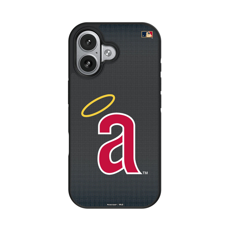 LA Angels 1971 - Cooperstown Collection Linen iPhone Bump Phone Case for Apple iPhone