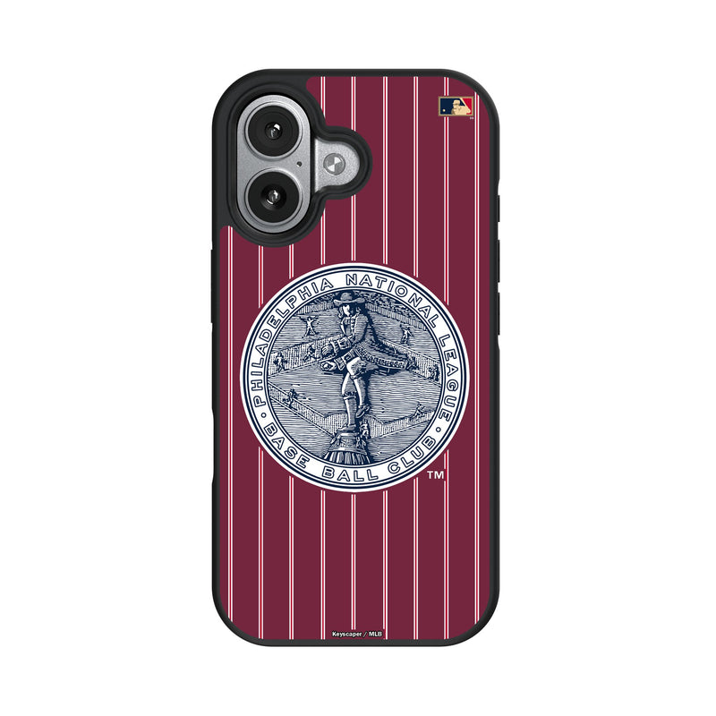 Philadelphia Phillies 1915-1943 - Cooperstown Collection Pinstripe iPhone Bump Phone Case for Apple iPhone