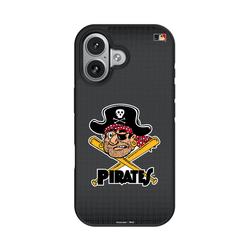 Pittsburgh Pirates 1958-1966 - Cooperstown Collection Linen iPhone Bump Phone Case for Apple iPhone