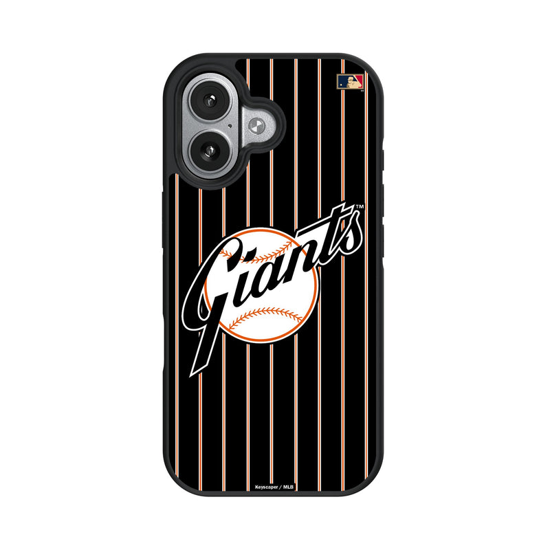 San Francisco Giants 1958-1967 - Cooperstown Collection Pinstripe iPhone Bump Phone Case for Apple iPhone