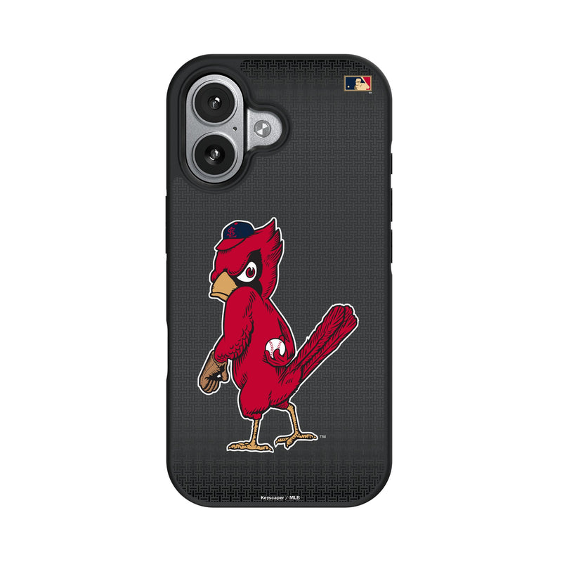 St Louis Cardinals 1950s - Cooperstown Collection Linen iPhone Bump Phone Case for Apple iPhone