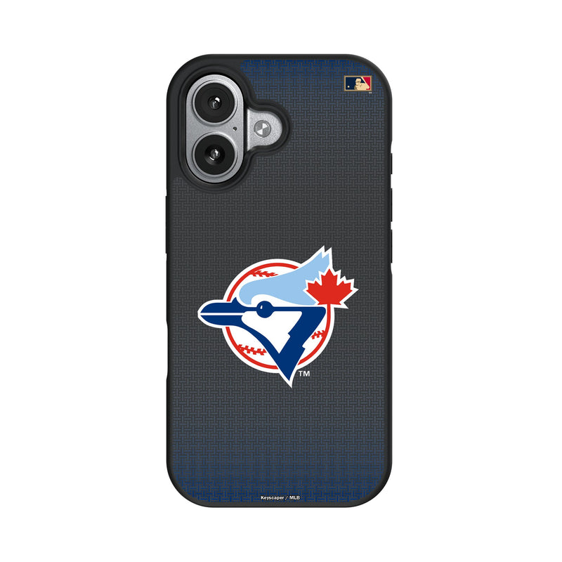 Toronto Blue Jays 1977-1988 - Cooperstown Collection Linen iPhone Bump Phone Case for Apple iPhone