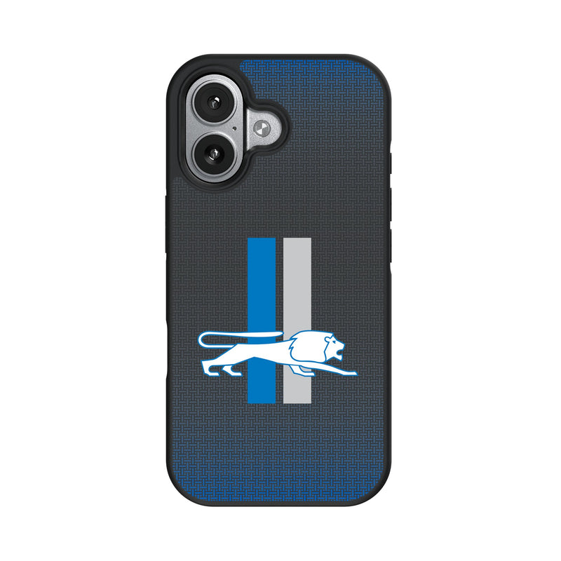 Detroit Lions Retro Linen iPhone Bump Phone Case for Apple iPhone