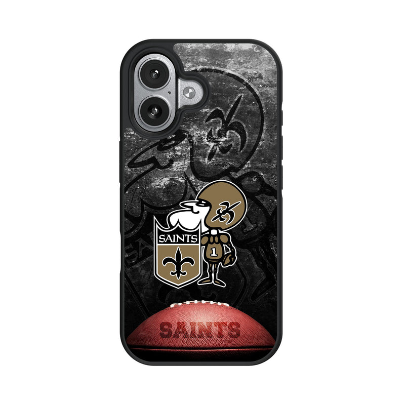 New Orleans Saints Historic Collection Legendary iPhone Bump Phone Case for Apple iPhone