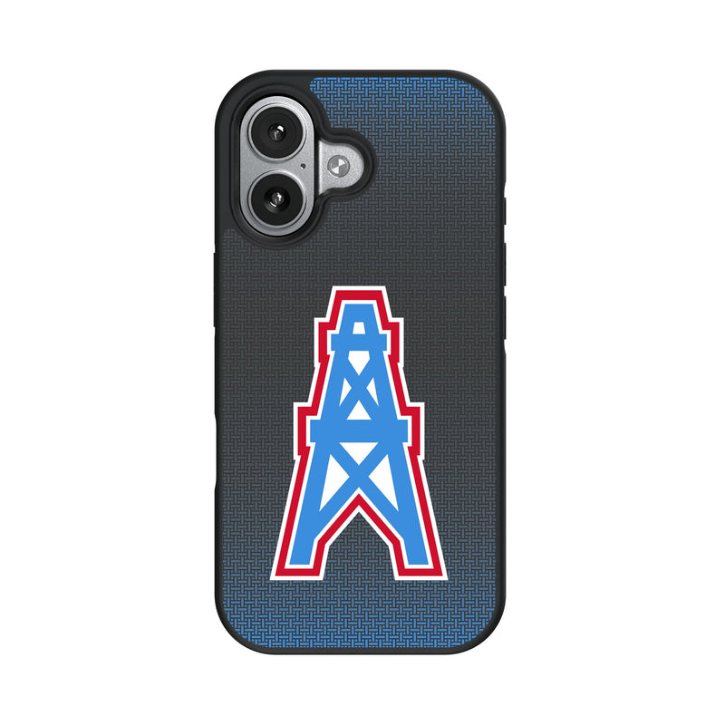 Houston Oilers Historic Collection Linen iPhone Bump Phone Case for Apple iPhone