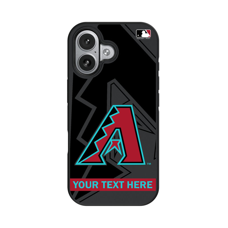 Arizona Diamondbacks Personalized Tilt iPhone Bump Phone Case for Apple iPhone