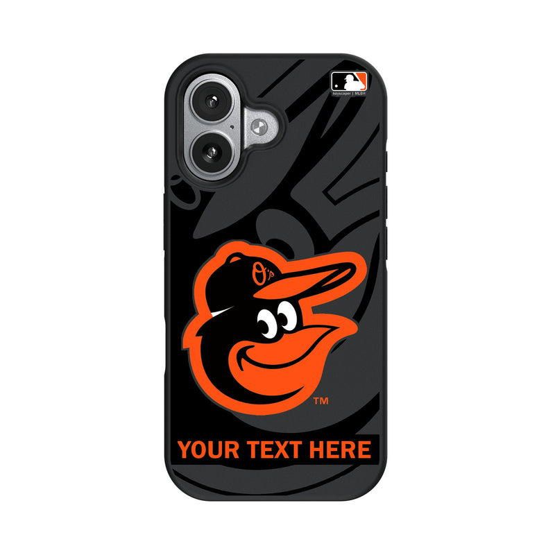 Baltimore Orioles Personalized Tilt iPhone Bump Phone Case for Apple iPhone