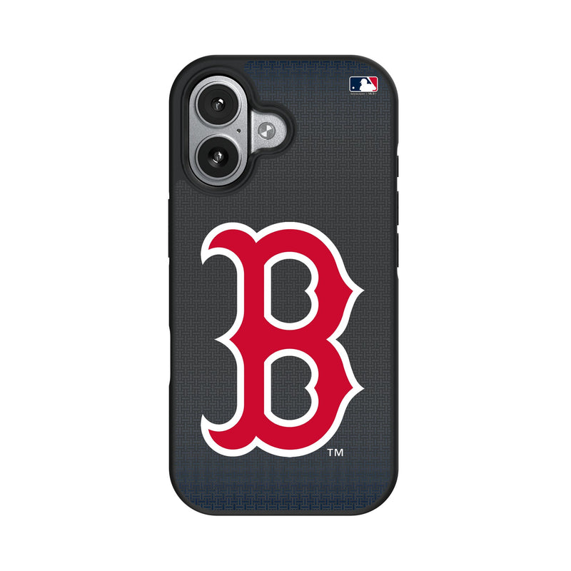 Boston Red Sox Linen iPhone Bump Phone Case for Apple iPhone