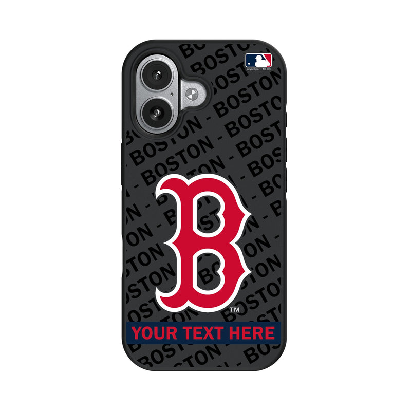 Boston Red Sox Personalized Tilt iPhone Bump Phone Case for Apple iPhone