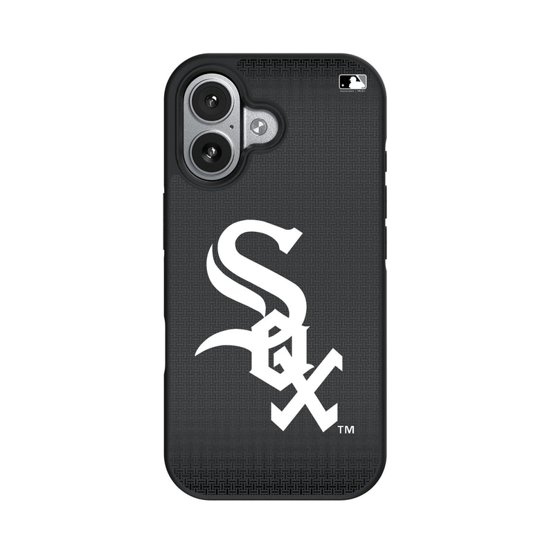 Chicago White Sox Linen iPhone Bump Phone Case for Apple iPhone