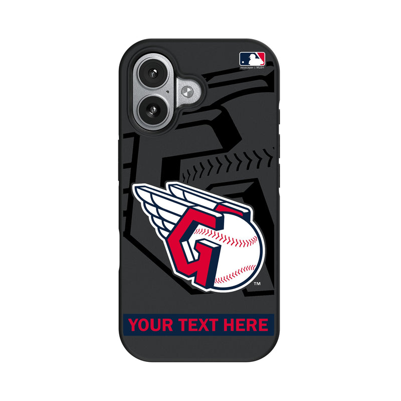 Cleveland Guardians Personalized Tilt iPhone Bump Phone Case for Apple iPhone