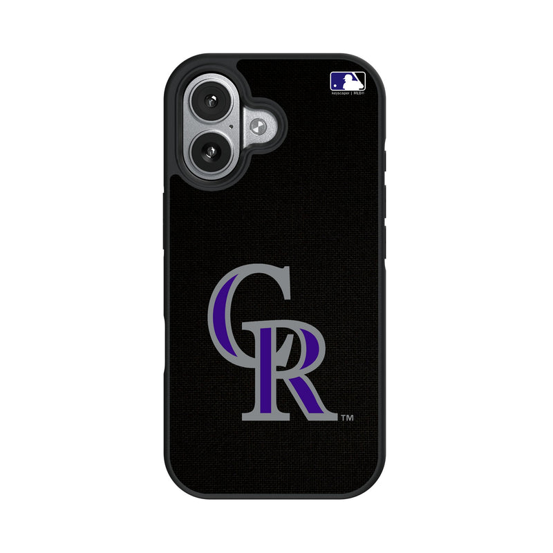 Colorado Rockies Solid iPhone Bump Phone Case for Apple iPhone