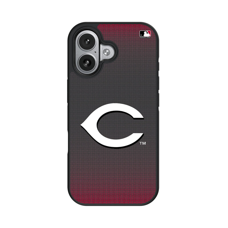 Cincinnati Reds Linen iPhone Bump Phone Case for Apple iPhone