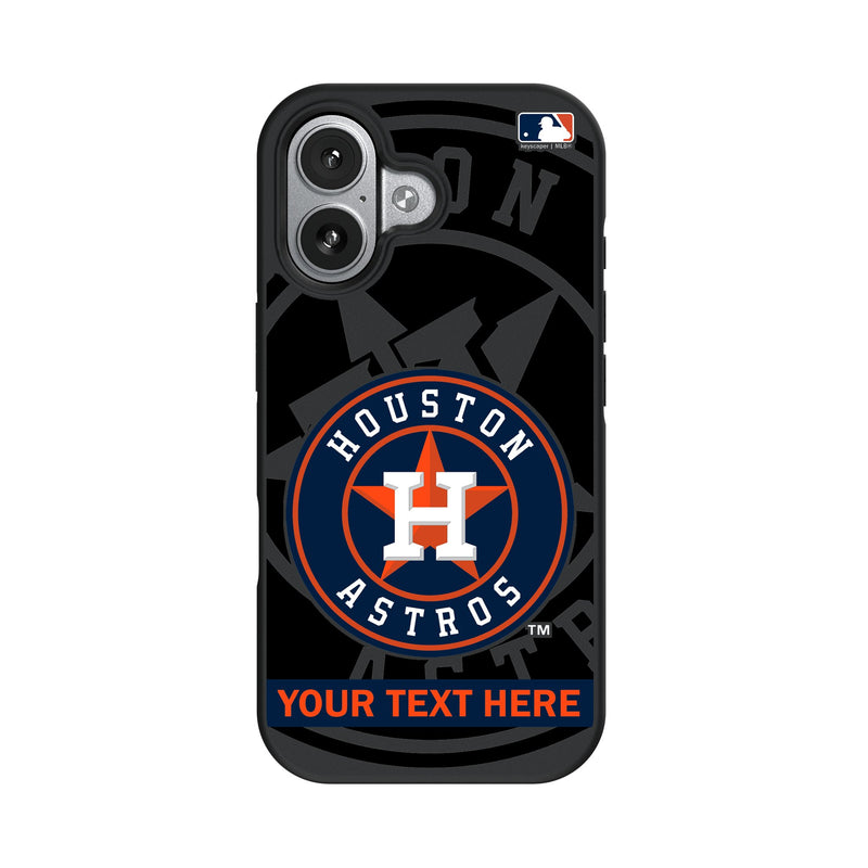 Houston Astros Personalized Tilt iPhone Bump Phone Case for Apple iPhone