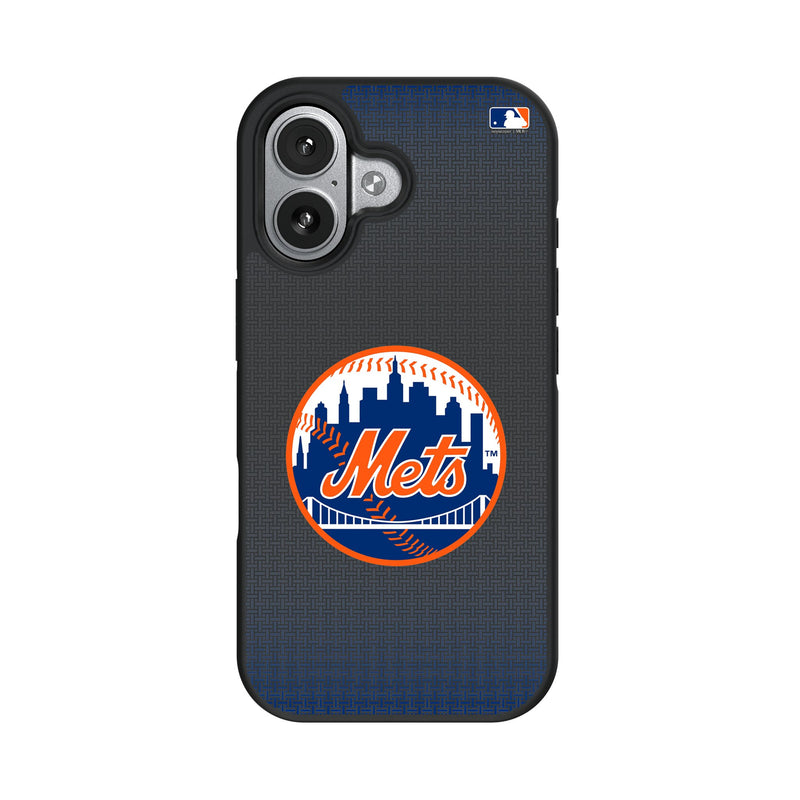 New York Mets Linen iPhone Bump Phone Case for Apple iPhone