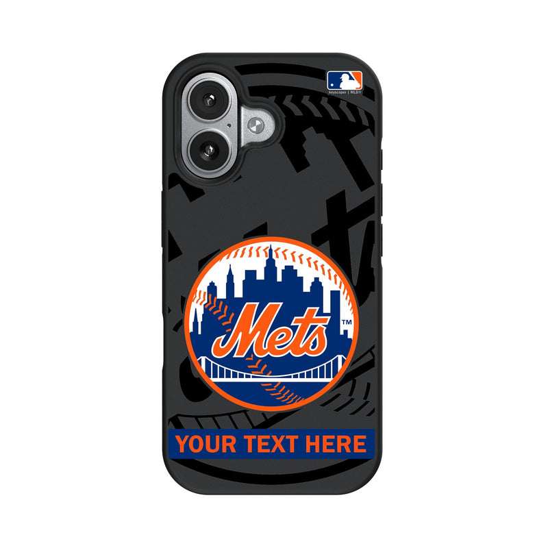 New York Mets Personalized Tilt iPhone Bump Phone Case for Apple iPhone