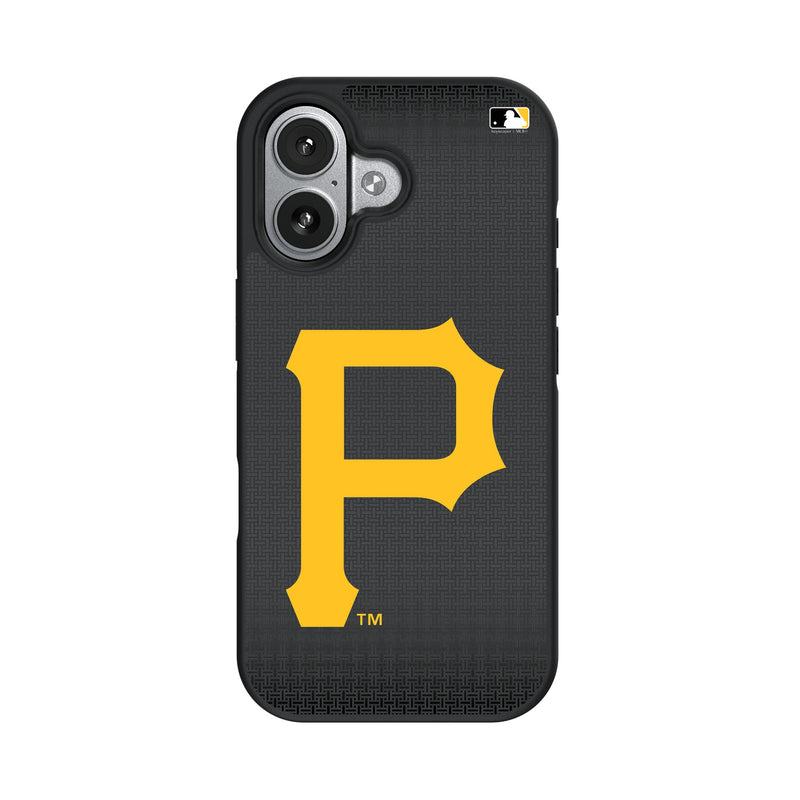Pittsburgh Pirates Linen iPhone Bump Phone Case for Apple iPhone