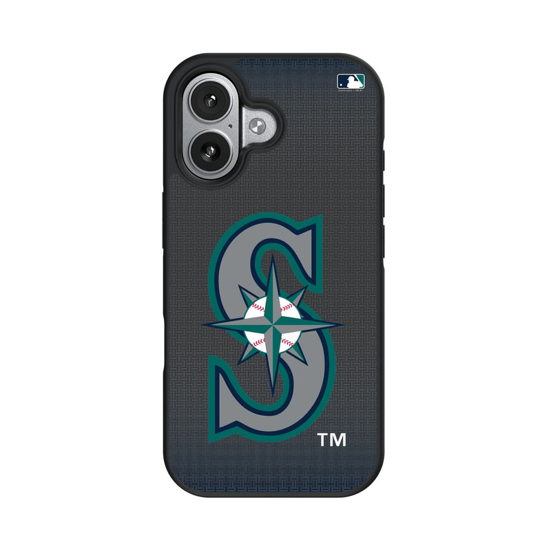 Seattle Mariners Linen iPhone Bump Phone Case for Apple iPhone