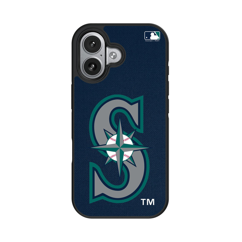 Seattle Mariners Solid iPhone Bump Phone Case for Apple iPhone