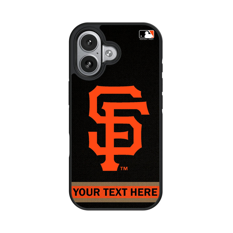 San Francisco Giants Personalized Stripe iPhone Bump Phone Case for Apple iPhone