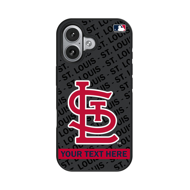St Louis Cardinals Personalized Tilt iPhone Bump Phone Case for Apple iPhone
