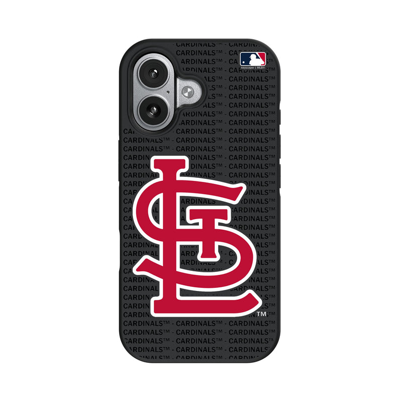 St Louis Cardinals Text Backdrop iPhone Bump Phone Case for Apple iPhone