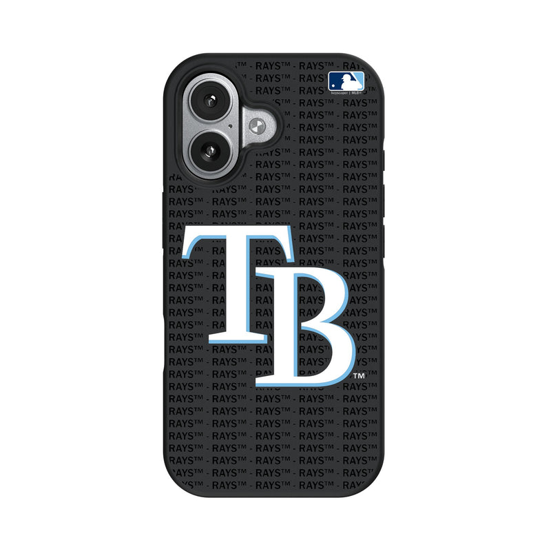 Tampa Bay Rays Text Backdrop iPhone Bump Phone Case for Apple iPhone