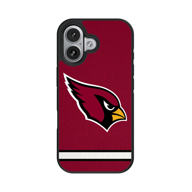 Arizona Cardinals Stripe iPhone Bump Phone Case for Apple iPhone