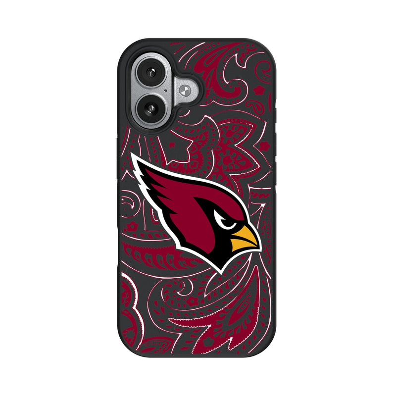 Arizona Cardinals Paisley iPhone Bump Phone Case for Apple iPhone