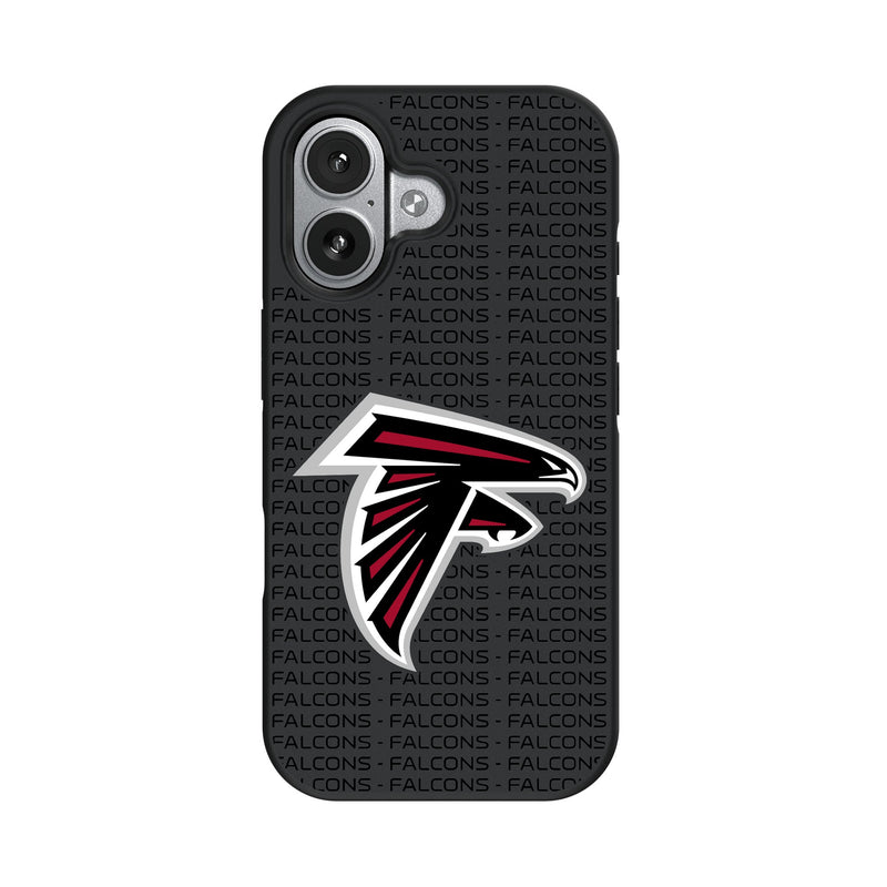 Atlanta Falcons Text Backdrop iPhone Bump Phone Case for Apple iPhone
