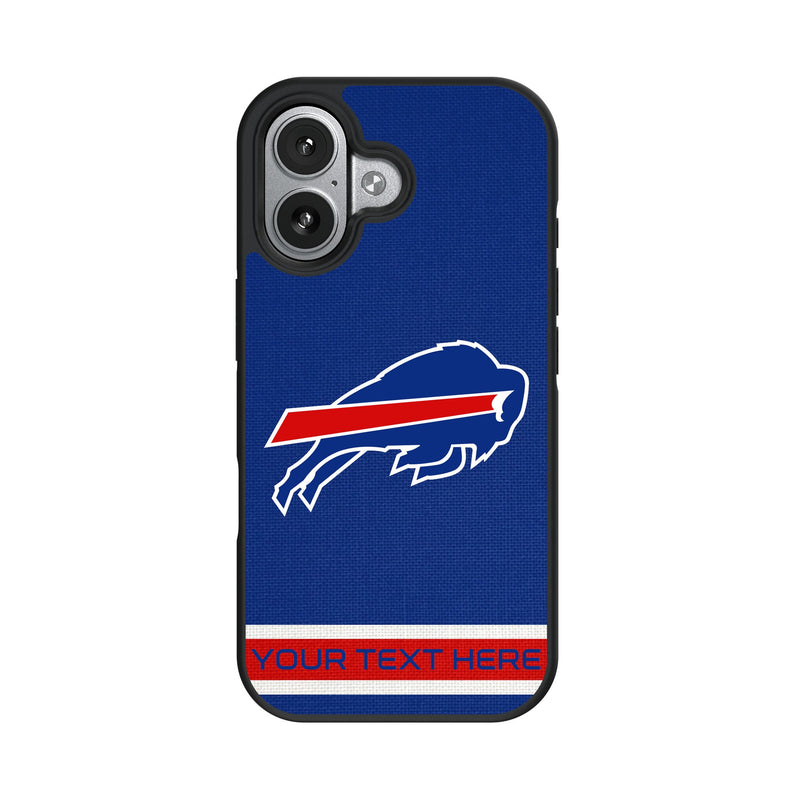 Buffalo Bills Personalized Stripe iPhone Bump Phone Case for Apple iPhone