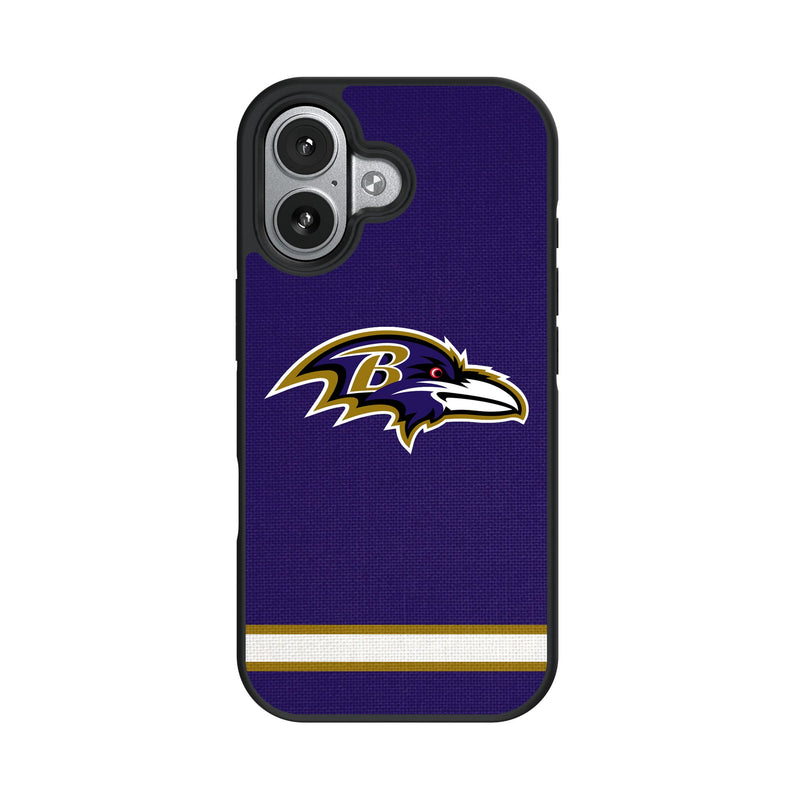 Baltimore Ravens Stripe iPhone Bump Phone Case for Apple iPhone