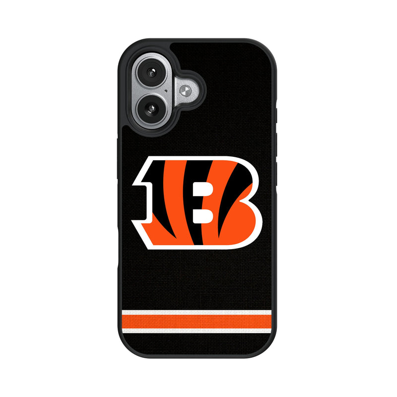 Cincinnati Bengals Stripe iPhone Bump Phone Case for Apple iPhone