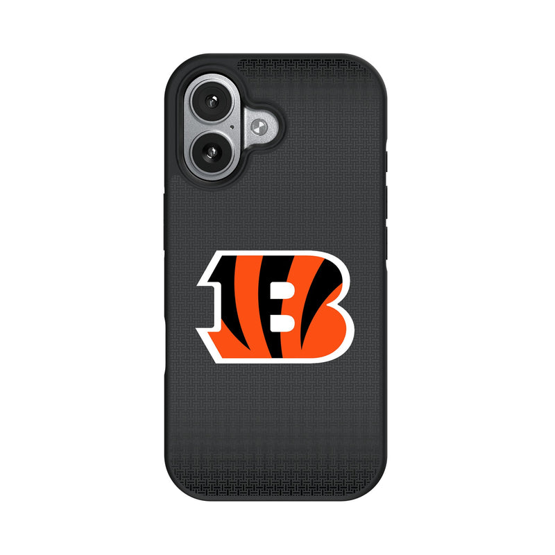 Cincinnati Bengals Linen iPhone Bump Phone Case for Apple iPhone
