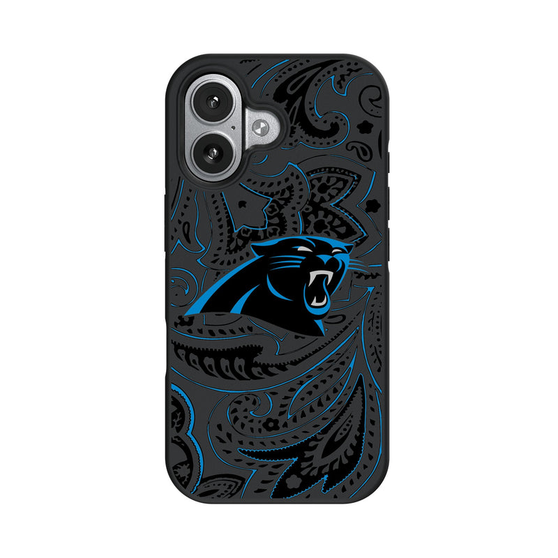 Carolina Panthers Paisley iPhone Bump Phone Case for Apple iPhone