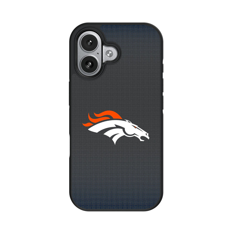 Denver Broncos Linen iPhone Bump Phone Case for Apple iPhone