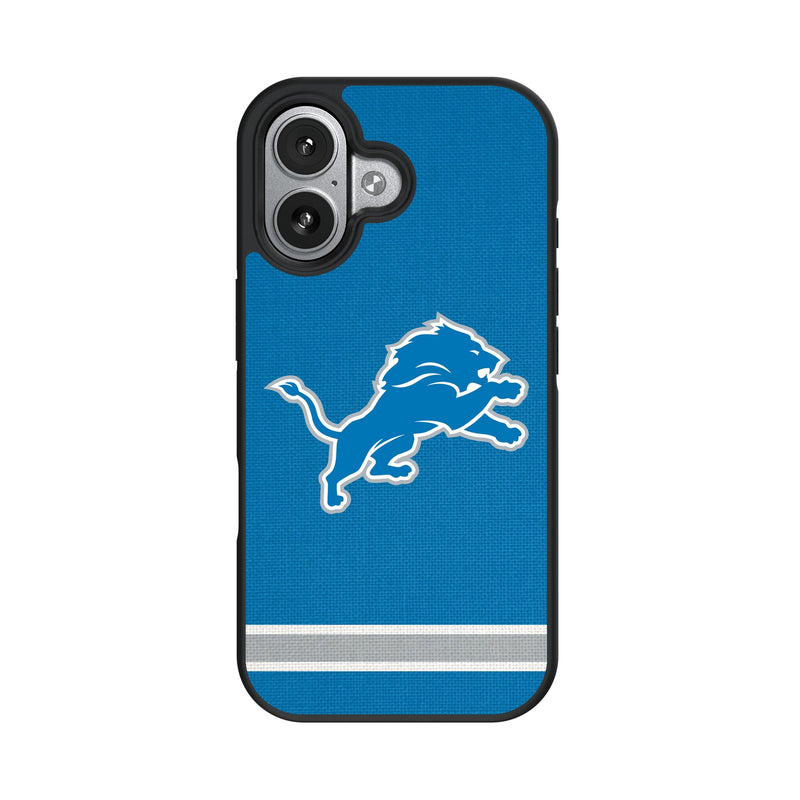 Detroit Lions Stripe iPhone Bump Phone Case for Apple iPhone