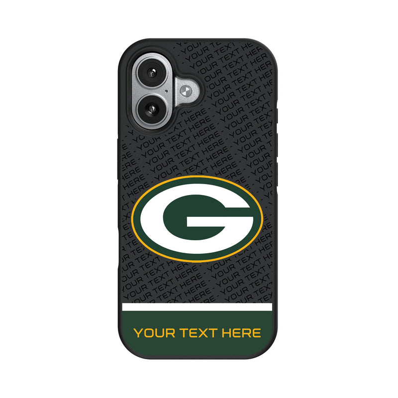 Green Bay Packers Personalized EndZone Plus iPhone Bump Phone Case for Apple iPhone