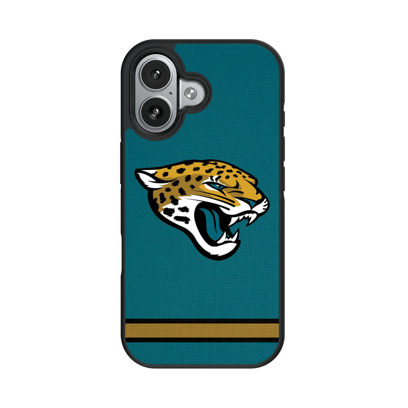 Jacksonville Jaguars Stripe iPhone Bump Phone Case for Apple iPhone