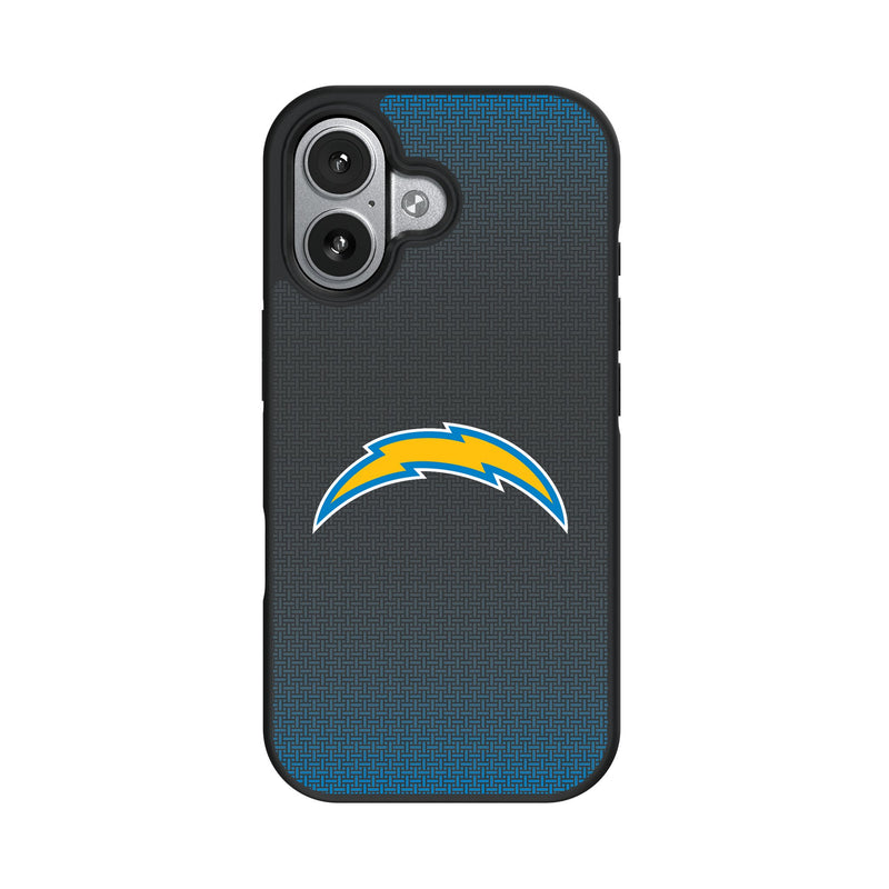 Los Angeles Chargers Linen iPhone Bump Phone Case for Apple iPhone
