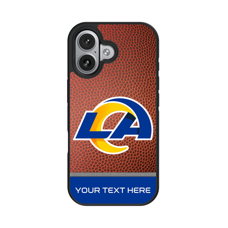 Los Angeles Rams Personalized Football iPhone Bump Phone Case for Apple iPhone