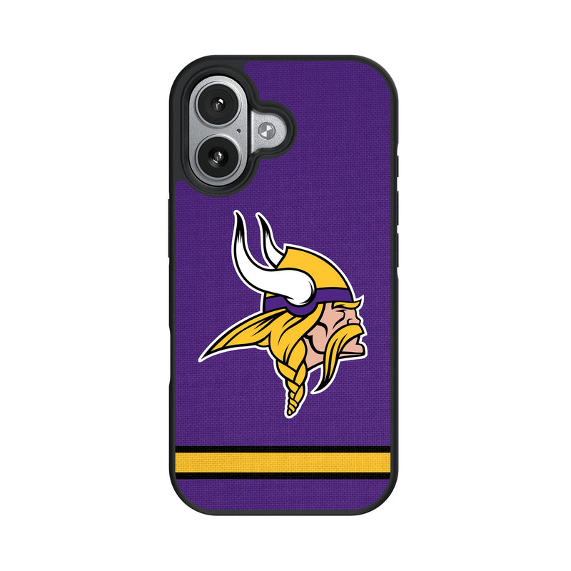 Minnesota Vikings Stripe iPhone Bump Phone Case for Apple iPhone