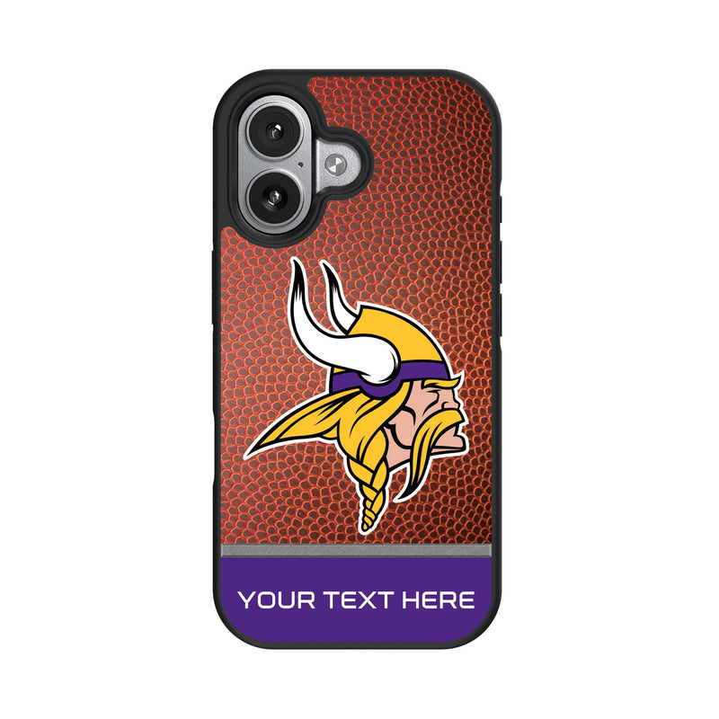 Minnesota Vikings Personalized Football iPhone Bump Phone Case for Apple iPhone