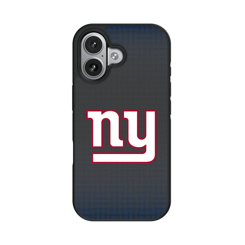 New York Giants Linen iPhone Bump Phone Case for Apple iPhone