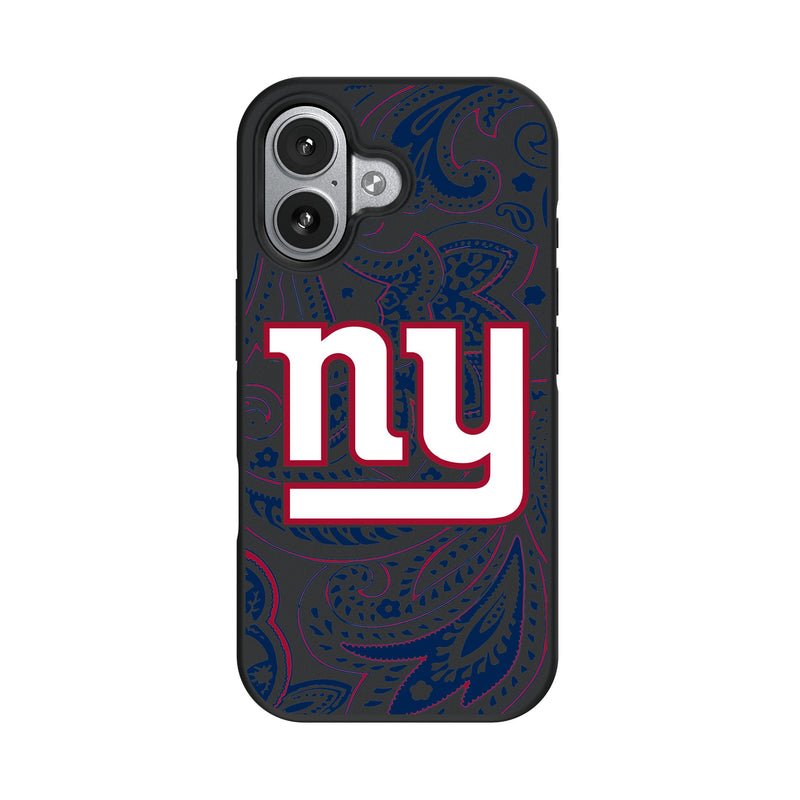 New York Giants Paisley iPhone Bump Phone Case for Apple iPhone