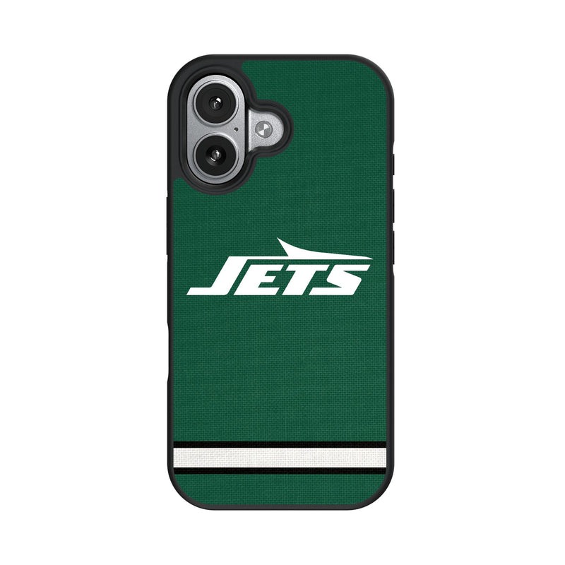 New York Jets Stripe iPhone Bump Phone Case for Apple iPhone