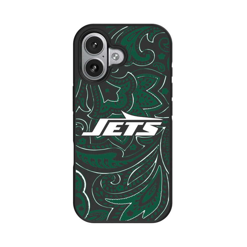 New York Jets Paisley iPhone Bump Phone Case for Apple iPhone